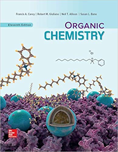 Organic Chemistry 11th Edition by Francis Carey  - Test Bank