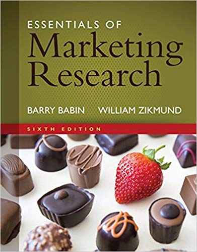 Essentials of Marketing Research 6th Edition by Barry J. Babin  - Test Bank