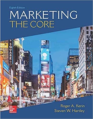Marketing The Core 8th Edition By Roger Kerin - Test Bank