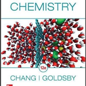 Chemistry 12th Edition By Chang - Test Bank