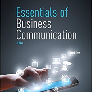 Essentials Of Business Communication 10th Edition by Mary Ellen Guffey - Test Bank
