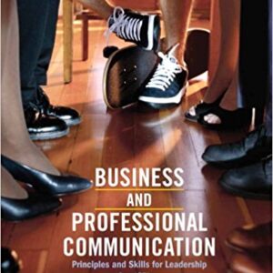 Business And Professional Communication Principles 2nd Edition By Steven A.Beebe -Test Bank
