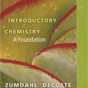 Introductory Chemistry A Foundation 7th Edition by Steven S. Zumdahl - Test Bank