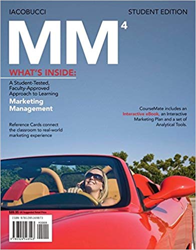 MM 4Th Edition By Dawn Iacobucci - Test Bank
