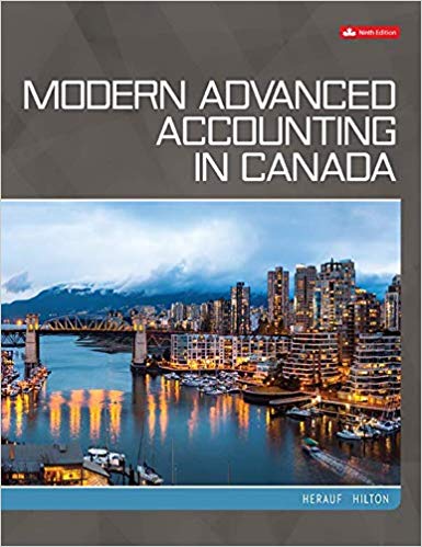 Modern Advanced Accounting in Canada 9th Edition By Darrell Herauf - Test Bank