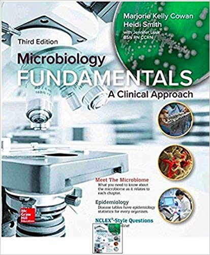 Microbiology Fundamentals A Clinical Approach 3rd Edition by Marjorie Kelly Cowan - Test Bank
