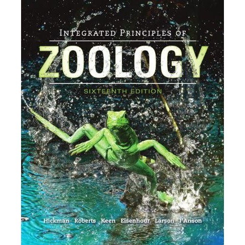 Integrated Principles of Zoology 16th Edition Hickman-Keen-Larson-Roberts - Test Bank