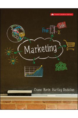 Marketing 10th Canadian Edition By  Frederick Crane - Test Bank