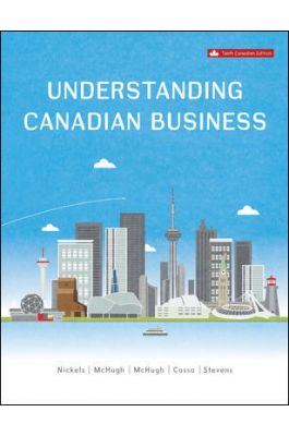 Understanding Canadian Business 10Th Canadian Edition By  William G Nickels - Test Bank