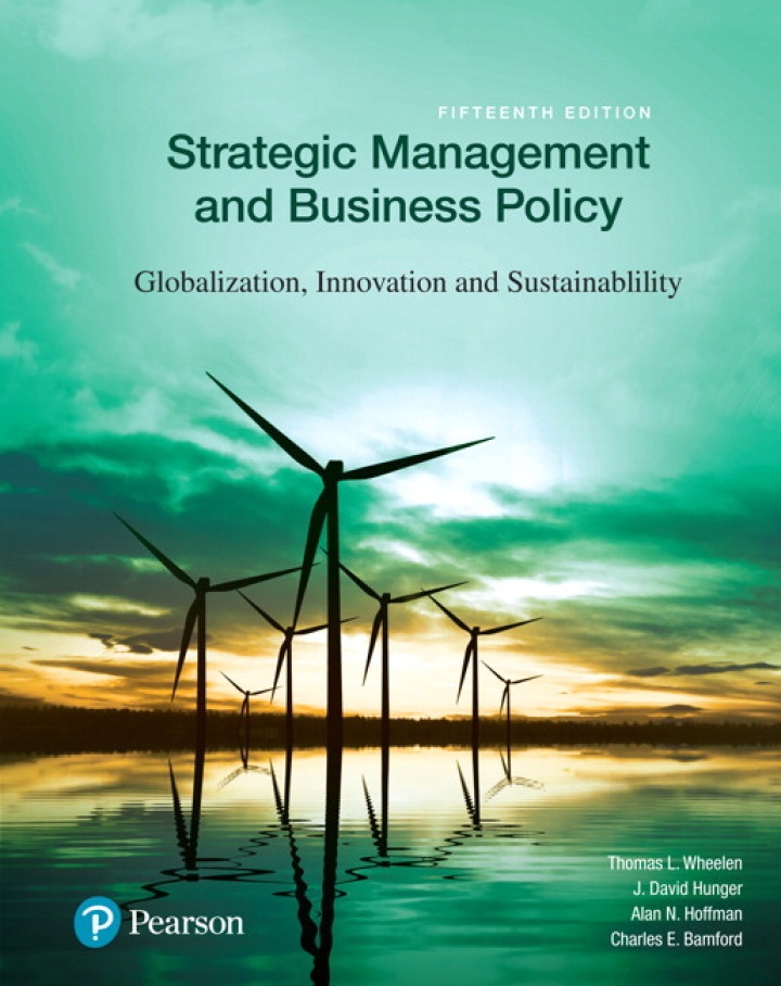 Strategic Management and Business Policy 15th Edition - Test Bank