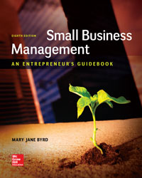 Small Business Management An Entrepreneur's Guidebook Mary Jane Byrd 8e - Test Bank
