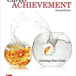 Career Achievement Growing Your Goals 2nd Edition By Blackett - Test Bank