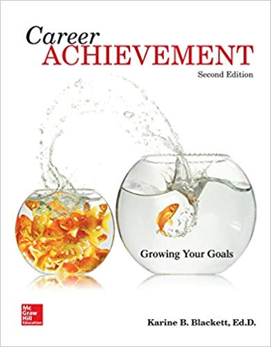 Career Achievement Growing Your Goals 2nd Edition By Blackett - Test Bank