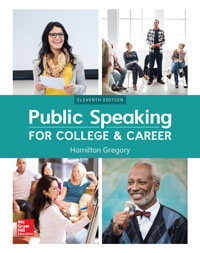 Public Speaking for College & Career Hamilton Gregory 11e - Test Bank