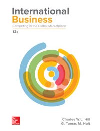International Business Charles Hill 12e - Test Bank