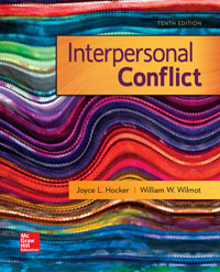 Interpersonal Conflict Hocker Wilmot 10e - Test Bank