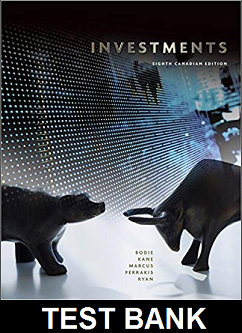 Investments Canadian 8th Edition By Bodie - Test Bank