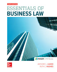 Essentials of Business Law Anthony Liuzzo 10e - Test Bank