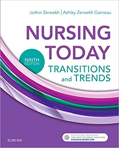 Nursing Today Transition and Trends 9th Edition - Test Bank