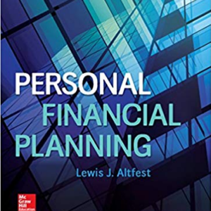 Personal Financial Planning 2nd Edition By Altfest - Test Bank