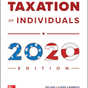 Taxation of Individuals Brian Spilker 11e - Test Bank