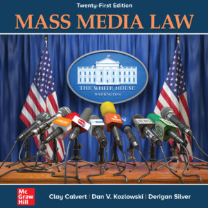 Mass Media Law Clay Calvert 21e - Test Bank