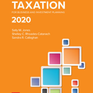 Principles of Taxation 2020 Sally Jones 23e - Test Bank