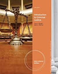 Introduction to Criminal Justice International 14th Edition by Larry J. Siegel - Test Bank