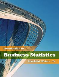 INTRODUCTION TO BUSINESS STATISTICS 7TH EDITION BY RONALD WEIERS - TEST BANK