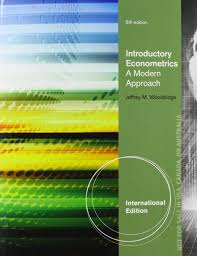 Introductory Econometrics International Edition 5th Edition by Jeffrey M. Wooldridge - Test Bank