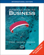 Introduction to Business International Edition 10th Edition by William M. Pride - Test Bank