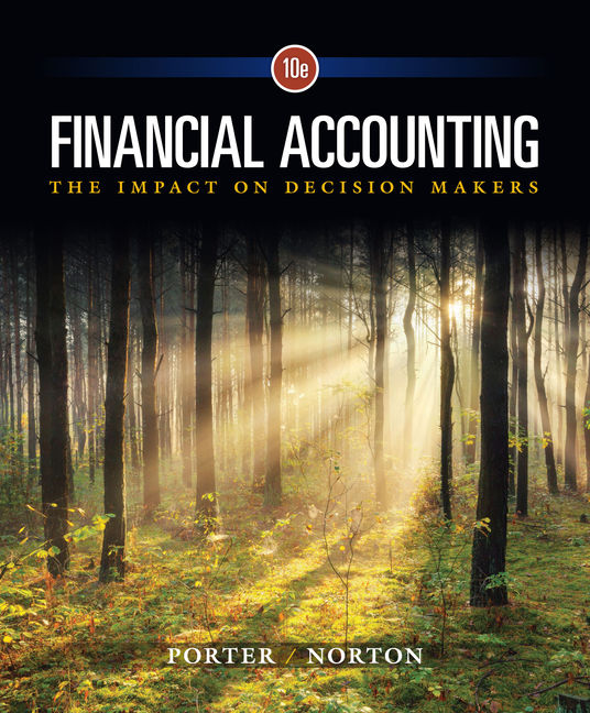 Financial Accounting The Impact on Decision Makers 10th Edition by Gary A. Porter - Test Bank