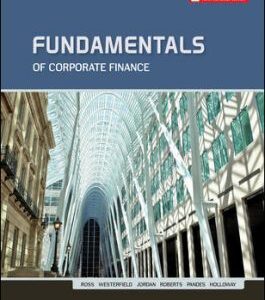 Fundamentals Of Corporate Finance 10Th Canadian Edition By Ross - Test Bank