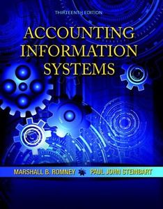 Accounting Information Systems 13th Edition By Marshall-B.-Romney - Test Bank