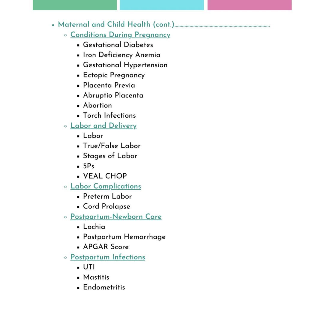 NURSING MEGA BUNDLE - (Digital-PDF)