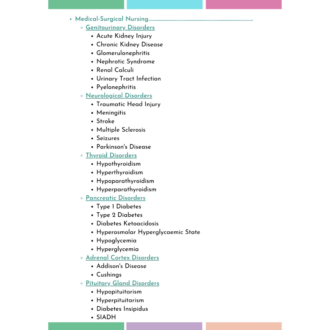 NURSING MEGA BUNDLE - (Digital-PDF)