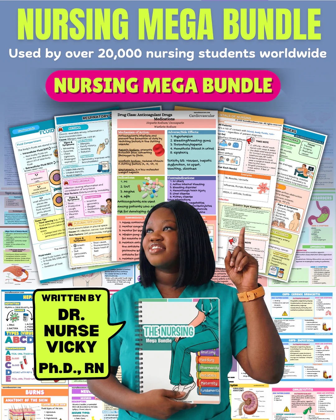 NURSING MEGA BUNDLE - (Digital-PDF)