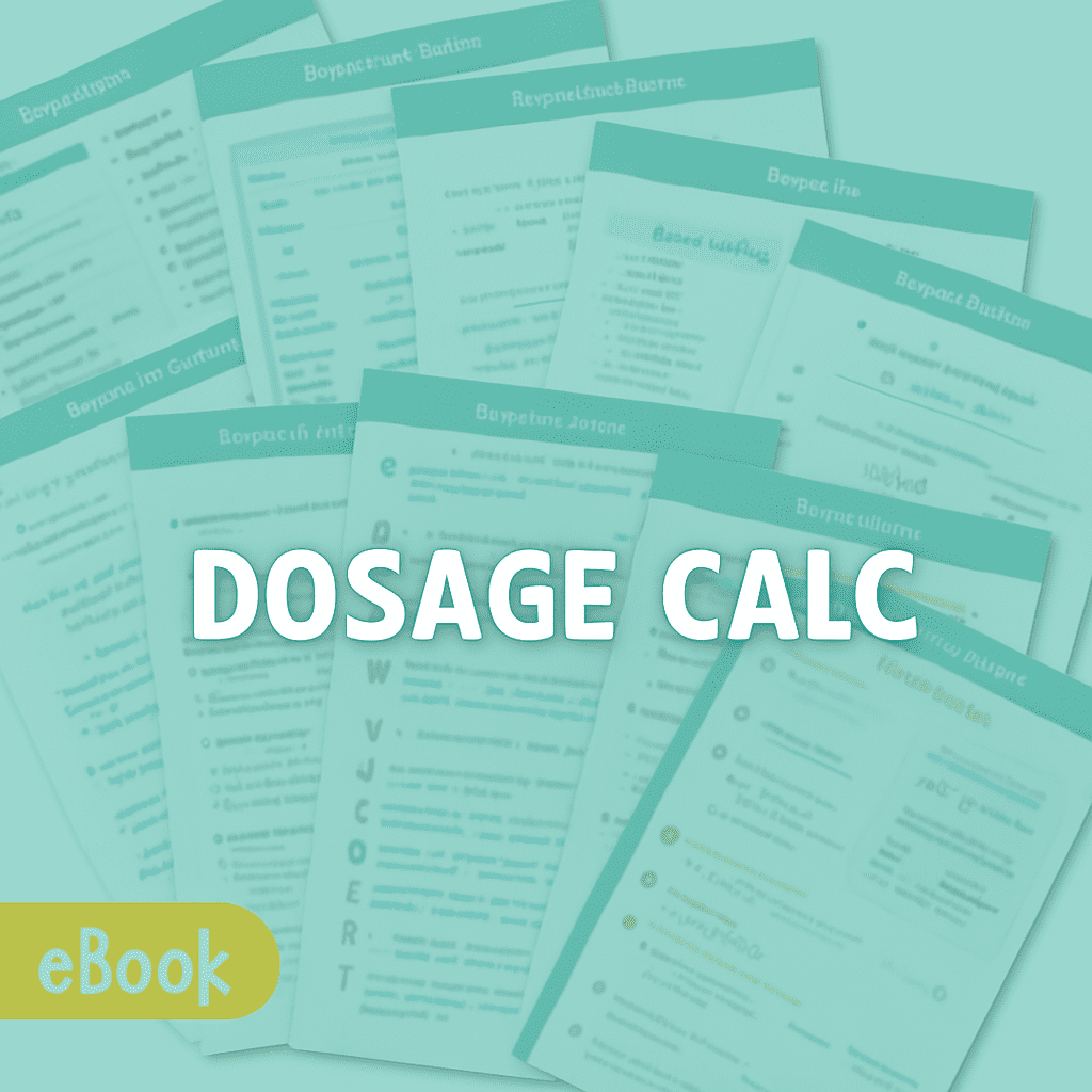Dosage Calculation Study Guide - 2025
