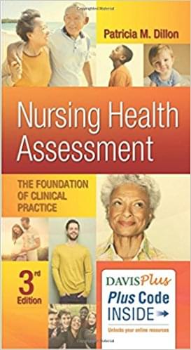 Nursing Health Assessment 3rd Edition By Dillon