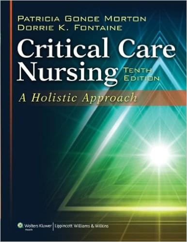 Critical Care Nursing A Holistic Approach 10th Edition by Patricia Gonce Morton