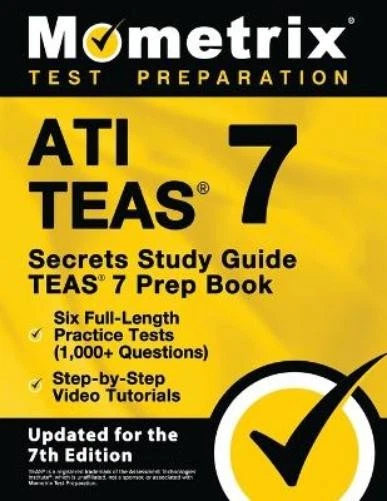ATI Teas Secrets Study Guide Six Full Length Practice Tests