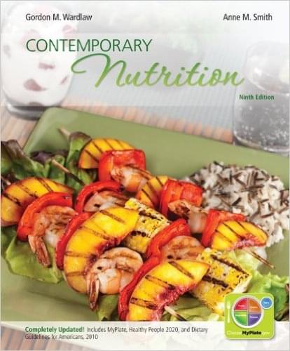 Contemporary Nutrition 9th Edition by Gordon Wardlaw , Anne Smith  - Test Bank