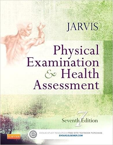 Physical Examination And Health Assessment 7th Edition by Carolyn Jarvis -Test Bank