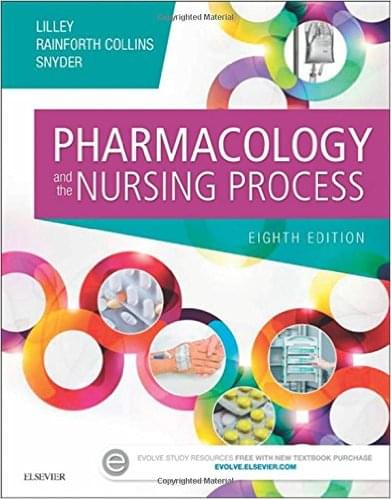 Pharmacology And the Nursing Process 8e by Linda Lane-Collins -Julie S. Snyder  - Test Bank